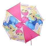  ARDITEX Parapluie Pour Enfant Sous Licence Shimmer&Shine En Polyester 38Cm 2 Assortis Paraguas clásico, 56 cm, Rosa (Rose Ou Bleu)