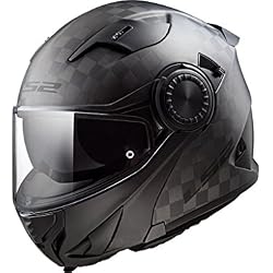 LS2 VORTEX, TAGLIA L. CASCO MODULARE IN FIBRA DI CARBONIO