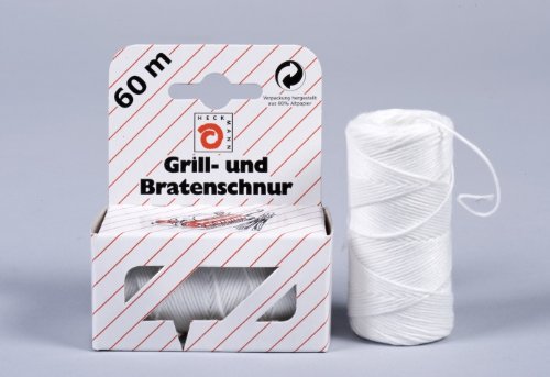 2 X Küchengarn Küchenschnur Grillschnur Bratenschnur je 60 m - 2