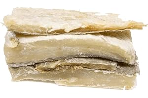 London Grocery Salted Cod Loins 1kg | Traditional Salt-Cured Cod | Rich Flavour & Tender Texture | Ideal for Bacalao, Mediterranean & Portuguese Dishes