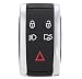 Produktbild JaguarKS01- Ersatz Schlüsselgehäuse mit 5 Tasten Autoschlüssel Schlüssel mit Rohling Fernbedienung Funkschlüssel Gehäuse ohne Transponder oder Elektronik. Plug & Play. Jurmann Trade GmbH®