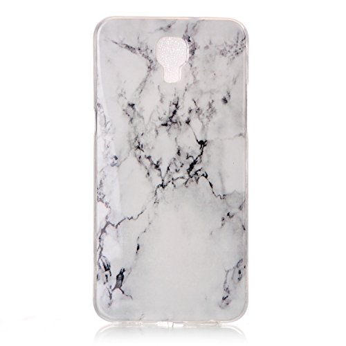 Qiaogle Tel  fono Caso - Funda de TPU silicona Carcasa Case Cover para LG X Screen   K500N  4 93 Pulgadas  - YH29   M  rmol