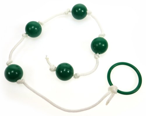Preisvergleich Produktbild Anal Perlen Kunststoff mit String