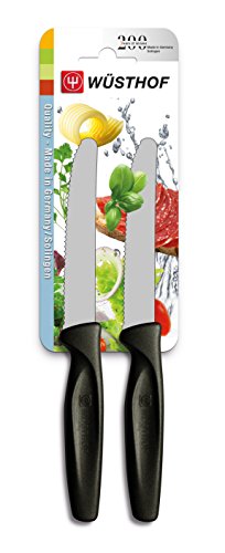 Wüsthof 9303 Messerset, Stahl, schwarz, 2 Einheiten