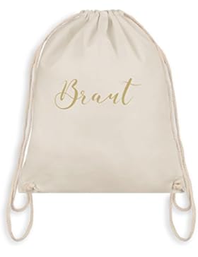 JGA Junggesellinnenabschied - Braut - JGA Handlettering - Turnbeutel I Gym Bag