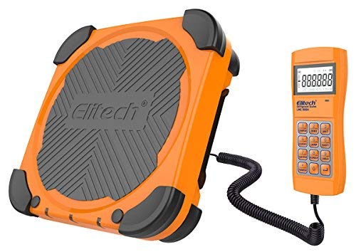 Elitech LMC-300A Balance électronique de réfrigérant, avec appareil portatif, HVAC A/C, 330LB / 150KG