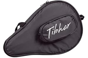 Tibhar - Custodia rotonda Metro con scomparto per palline (nero)