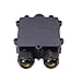 Produktbild Mengonee 3-Way 24A 450V Schwarz im Freien Wasserdichte IP68-Kabel-Anschluss Anschlusskasten Elektrische Gehäuse Fall für Kabel-Durchmesser 4-8mm
