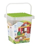 Made in Italy Androni Spielzeug 8559 - 0000 - Eimer Bausteine Bauernhof