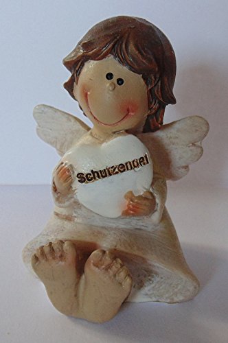 Engel, Schutzengel Lena sitzend - 3,5x4,5x5,5 cm