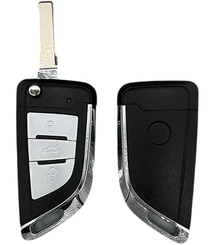 Guscio chiave auto YMYNY compatibile con VW Golf 8, guscio chiave auto