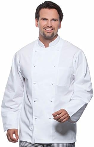 Basic Chef's Jacket White white Size:L
