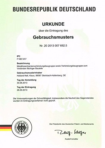 Rasenkante, Beeteinfassung und Wegbegrenzung Metall feuerverzinkt 120×13,5cm 5er Set (5,72m) - 8