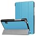 Produktbild XITODA Huawei MediaPad T3 7 Case,Ultra Slim PU Leather Smart Shell with Stand Funktion Protective Cover for Huawei MediaPad T3 7.0 Inch Tablet 2017 Case Protection(Light Blue)
