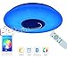 Produktbild GENGJ-lampe Moderne LED Sterne Licht RGB Smart Bluetooth Musik Deckenleuchte Dimmable 36 Watt APP Fernsteuerungslicht