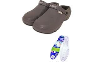 Town & Country Clogs Mens/Womens Ladies Gardening Super Soft Clogs/Cloggies Lightweight Fleece Insole