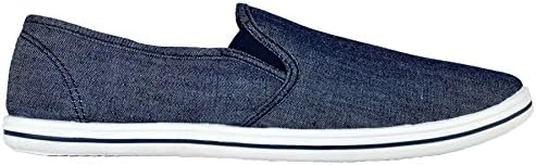 Mens Casual Canvas Casual Elasticated Fit Slip On Plimsoll Deck Shoe Espadrilles Pumps