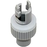 LIOOBO Air Pump Adapter Inflatable Durable Air Valve Adapter Pump Adapter for Kayak Boat (White)