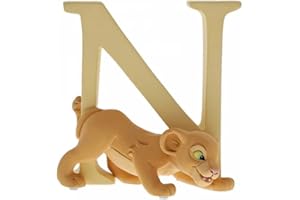 Enchanting Disney , Figura de Nala "El Rey León" y "N", Para coleccionar, Home Deco, Enesco