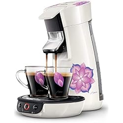 Philips HD6569/12 Machine à Café à Dosettes SENSEO Viva Café Blanche by Sasu + 2 Tasses Incluses