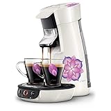 1 a 2 tazas a la vez Senseo Viva Café HD6569/12 - Cafetera (Independiente, Máquina de café en cápsulas, 0,9 L, Dosis de café, 1450 W, Blanco)