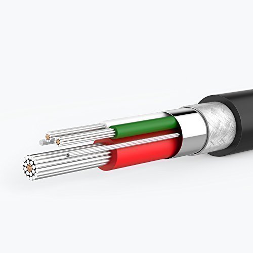 [Pacco da 2 cavi] Anker PowerLine Cavo Micro USB (180 cm) - Cavo Ultra Durevole con Fibra di Aramide, Resistente a PiÃ¹ di 5000 Piegamenti. Per Smartphone Android Samsung, Nexus, LG, Motorola e altro ancora