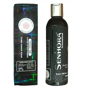 SENHORA INTERNATIONAL Professional Keratin Milk Protein - Collagen Argan Oil Shampoo for Color Chemically Theated Hair, Help Moisturize, Soften & Strengthen ( Natural Botanical Complex) (500ml)