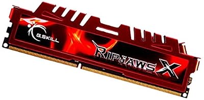 G.Skill RipjawsX, 16GB (2x 8GB) DDR3 16Go DDR3 2133MHz module de mémoire - Modules de mémoire (16GB (2x 8GB) DDR3, 16 Go, 2 x 8 Go, DDR3, 2133 MHz, 240-pin DIMM, Rouge)