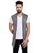 Chill Winston Charcoal Color Cotton Sleeveless Shrug For Men RS.699.00
