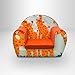 Ready Steady Bed Childrens Toddlers Foam Armchair, Savannah - Giraffe