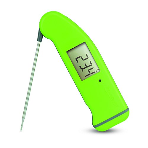 Superfast Thermapen 4 Thermometer in lime grün mit patentierten, automatische um 360 ° Display