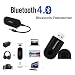 Produktbild Big-Mountain-Watch Bands Bluetooth Adapter Wireless Transmitter Sender Stereo Audio Musik Adapter USB BT 4.0 Dongle Stick Adapter Für Fernsehapparat PC Y1X2 (Schwarz)