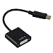 Produktbild Flushzing Schwarz Display Port DP Stecker auf DVI Buchse Konverter Video-Adapter-Energien-Kabel für PC