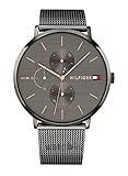Tommy Hilfiger Damen Multi Zifferblatt Quarz Uhr mit Edelstahl Armband 1781945