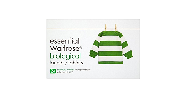 Biological Tablets 24 Washes Essential Waitrose 48 Per Pack Amazon Co Uk Grocery Biological Tablets 24 Washes Essential Waitrose 48 Per Pack Amazon Co Uk Grocery
