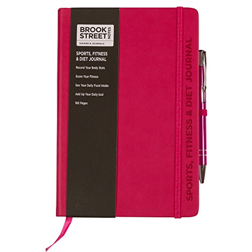 Agenda A5 per sport, fitness e alimentazione A5 Fuchsia Pink