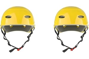 MEALOODIOUSMUSEA Water Sports Safety Helmet for Wakeboard Kayak Canoe Boat Surfing L Yellow