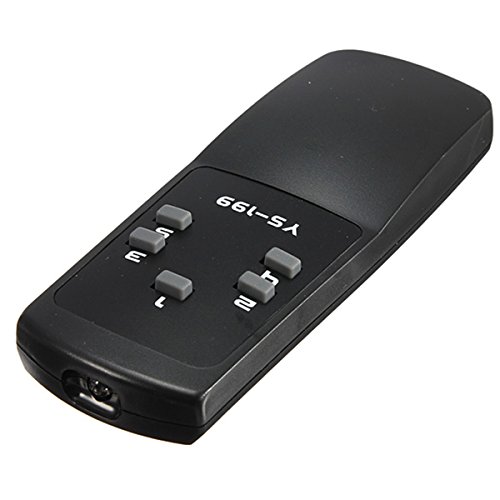 ELEGIANT 5 Port Ready Full HD 1080p HDMI Switch 5 zu 1 Umschalter Dolby True HD, Mit IR Fernbedienung - 5