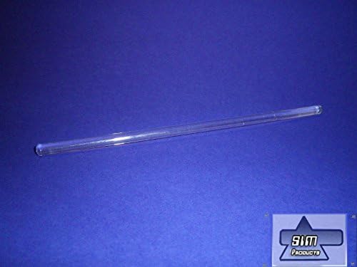 Set of 4 Glass Stirring Rods Length 250 mm Diameter 5 mm W 9900111 Glass Stirring Rod