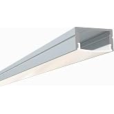LED Profil Kanal Sıva &uuml;st&uuml; 18x11mm al&uuml;minyum 1mt. aydınlatma dekoratif şerit kanalı armat&uuml;r linear ışık kare kasa