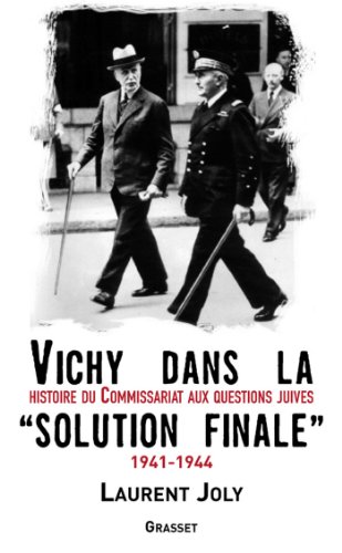 Download Vichy dans la «solution finale» (essai français)