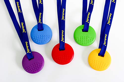 Chewbuddy Disc Sensory - Juego de 2 Juguetes para Masticar