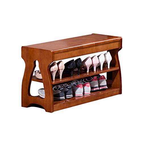 SXUE-Schuhregale Massivholz Schuhbank Lagerhalle Flur Schuhschrank
