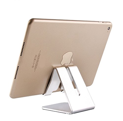 Preisvergleich Produktbild Meres Massivem Aluminium Legierung Metall Universal Halterung für Handy und Tablet Desktop-Ständer für iPhone, iPad, iPad Mini, iPod, Tablet PC, HTC, Sony, LG, Samsung und Nokia Handys
