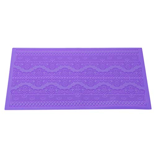 Silicone Mold Sugarcraft Fondant Cake Decorating Tools.Lace Mould Silicone Mat Fondant Sugar Craft Cake Mold DIY Baking Decorating Tool