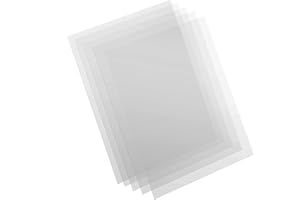 GENERIC TIGTAK FEP-Film-Release-Filme, 5 Blatt, 200 x 140 x 0.15 mm dick, mit Hitzebeständigkeit, Lichtdurchlässigkeit für Creality ELEGOO ANYCUBIC PHROZEN LCD SLA DLP 3D-Drucker (200 * 140mm)