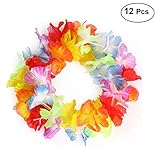 Vienen todos embalados herméticamente en bolsas de plástico, estos luau leis están hechos de material de seda de primera calidad con superfácil libre de plomo y libre de tóxicos. Alta calidad para un uso duradero y cómodo.