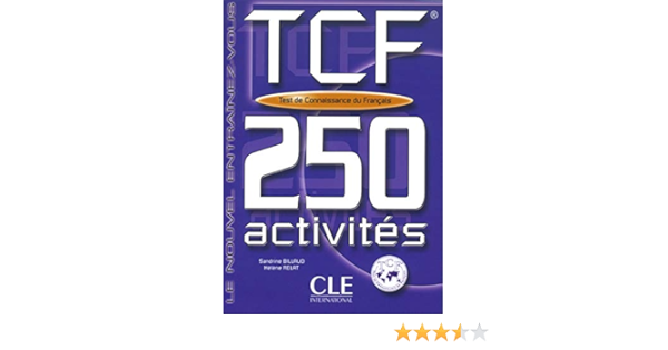 Amazon Fr Tcf Test De Connaissances Du Francais Billaud Sandrine Relat Helene Livres