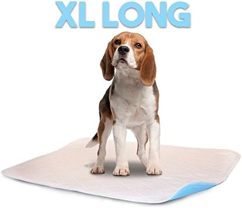 LennyPads Whelping Pads - Ultra Absorbent, Leak Proof, Washable Pee Pads โ 6 Pack (61cm x 91cm) XL Long