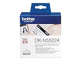 brother DK-N55224 Endlos-Papierrolle, 54 mm x 30,48